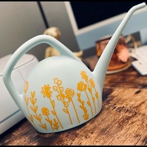 Small Plant Watering Can with Flowers